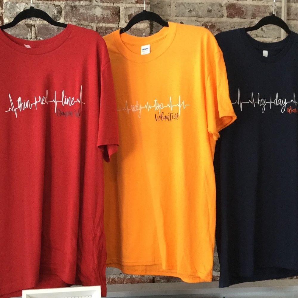 Heart Beat Alabama T's